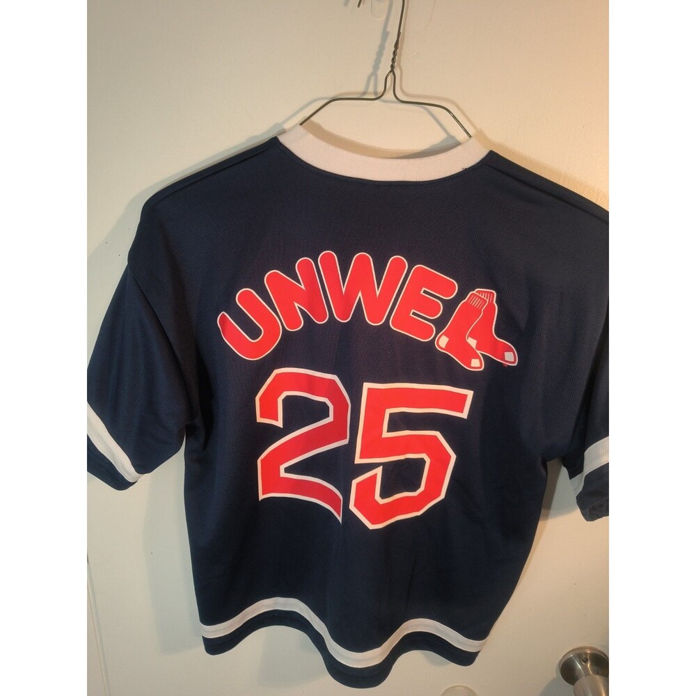 Boston Red Sox Alex Cooper Father Cooper Unwell Jersey SGA 2025 Fenway Park M - Picture 8 of 11